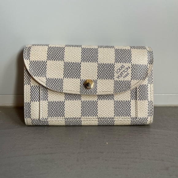 Louis Vuitton Pochette Solo Damier Azur Pouch *BELT NOT INCLUDED* - Picture 1 of 9